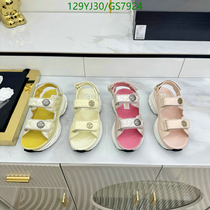Chanel-Women Shoes Code: GS7924 $: 129USD