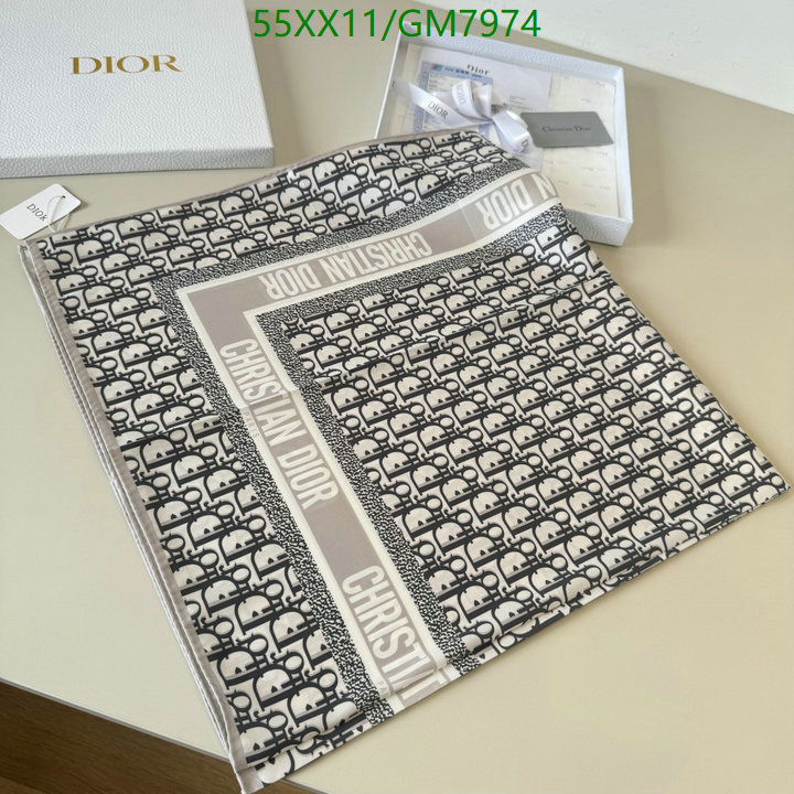 Dior-Scarf Code: GM7974 $: 55USD