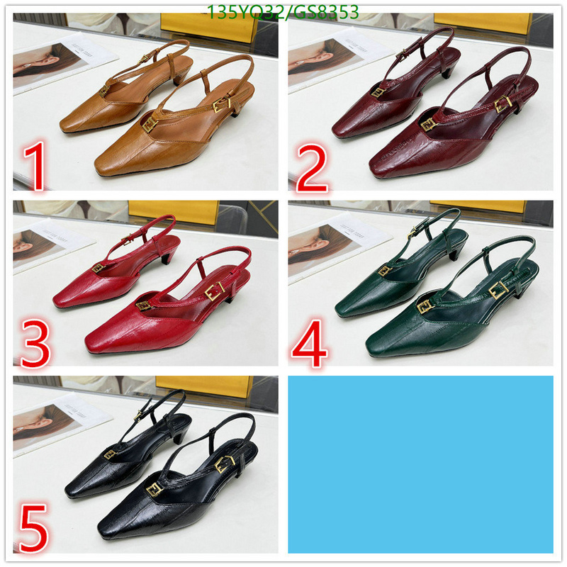 Fendi-Women Shoes Code: GS8353 $: 135USD