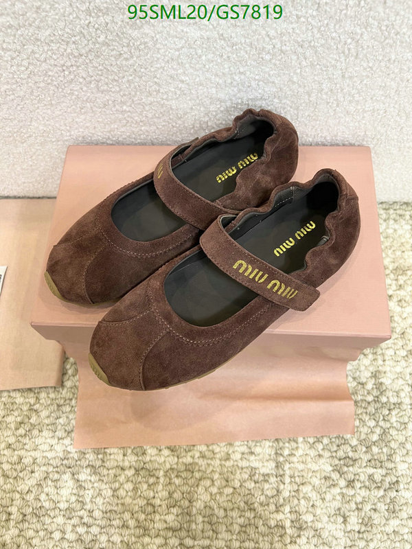 Miu Miu-Women Shoes Code: GS7819 $: 95USD