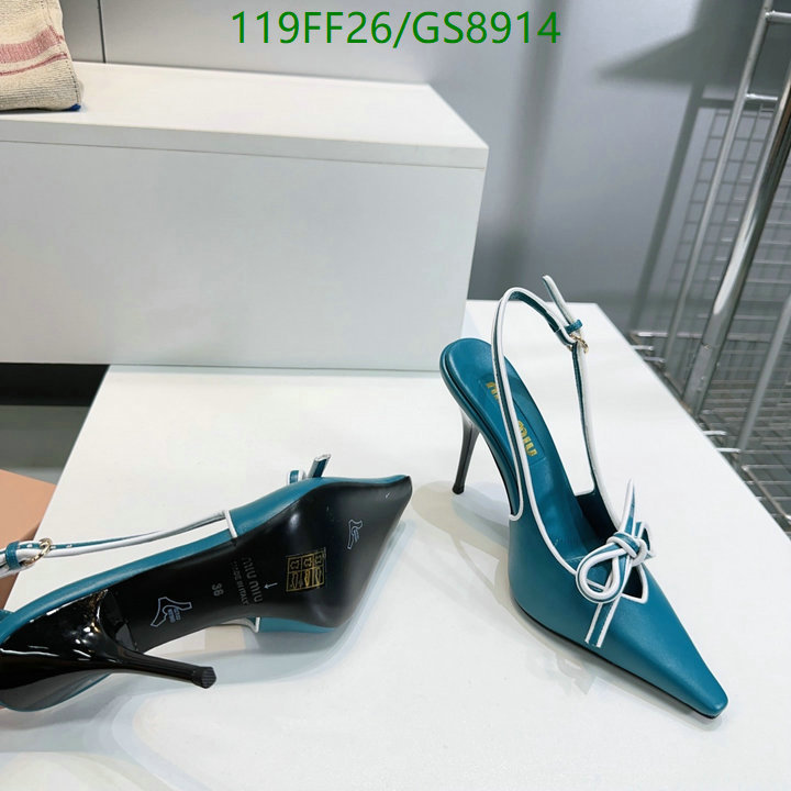 Miu Miu-Women Shoes Code: GS8914 $: 119USD