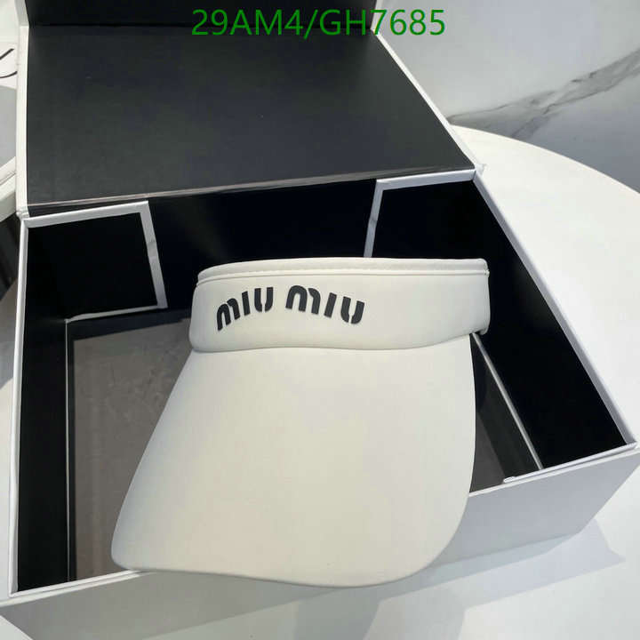 Miu Miu-Cap(Hat) Code: GH7685 $: 29USD