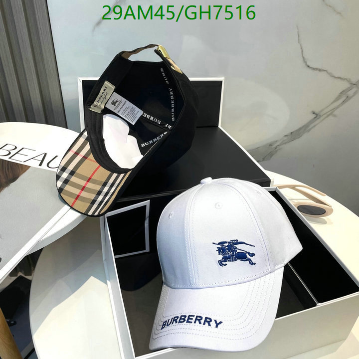 Burberry-Cap(Hat) Code: GH7516 $: 29USD