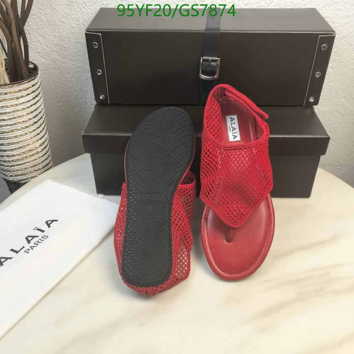 ALAIA-Women Shoes Code: GS7874 $: 95USD