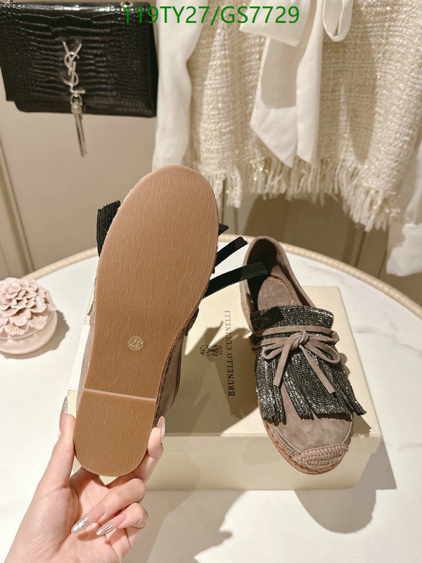 Brunello Cucinelli-Women Shoes Code: GS7729 $: 119USD