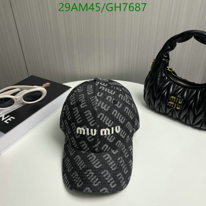 Miu Miu-Cap(Hat) Code: GH7687 $: 29USD