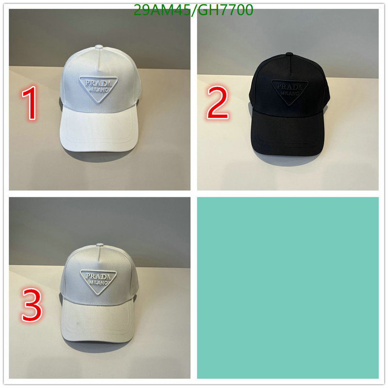 Prada-Cap(Hat) Code: GH7700 $: 29USD