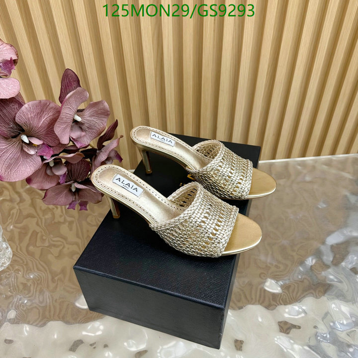 ALAIA-Women Shoes Code: GS9293 $: 125USD