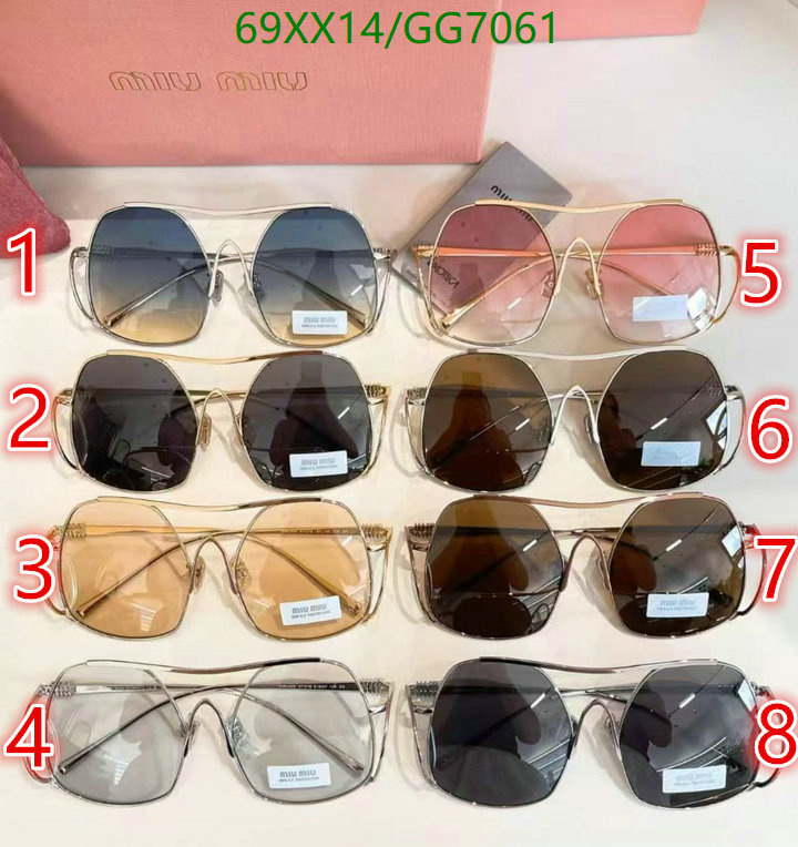 MiuMiu-Glasses Code: GG7061 $: 69USD
