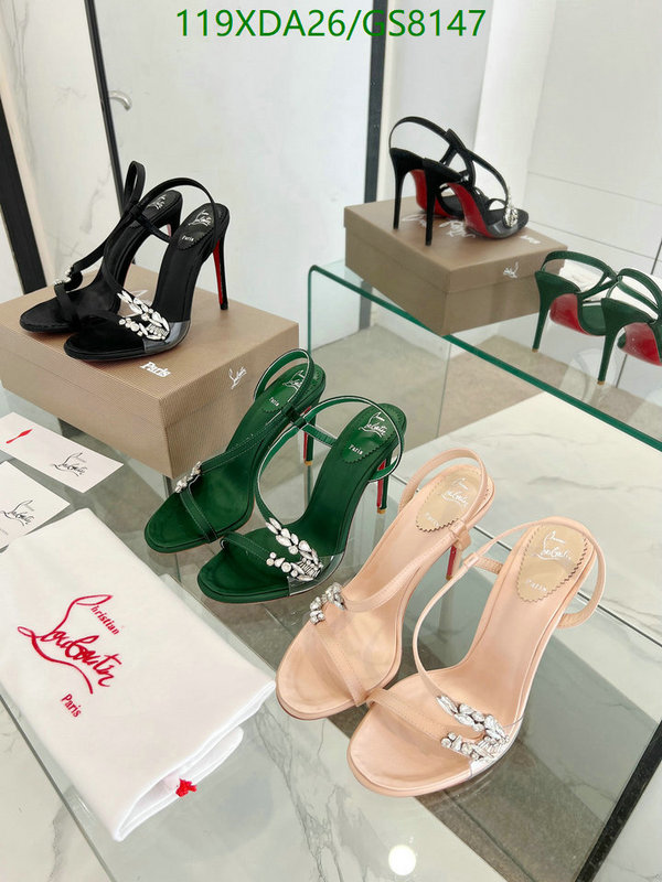 Christian Louboutin-Women Shoes Code: GS8147 $: 119USD