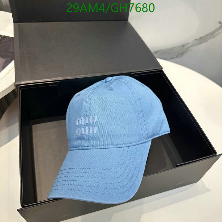 Miu Miu-Cap(Hat) Code: GH7680 $: 29USD