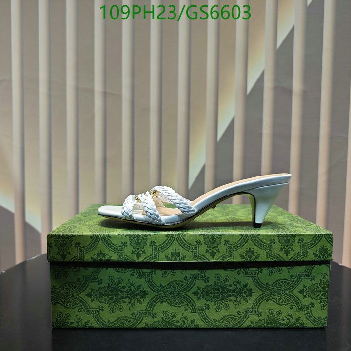Gucci-Women Shoes Code: GS6603 $: 109USD