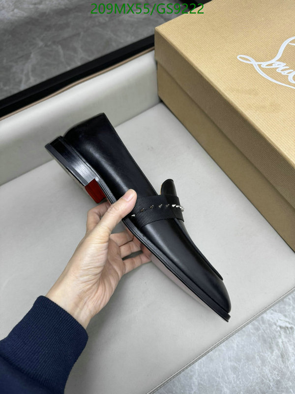 Christian Louboutin-Men shoes Code: GS9222 $: 209USD