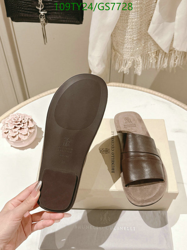 Brunello Cucinelli-Women Shoes Code: GS7728 $: 109USD