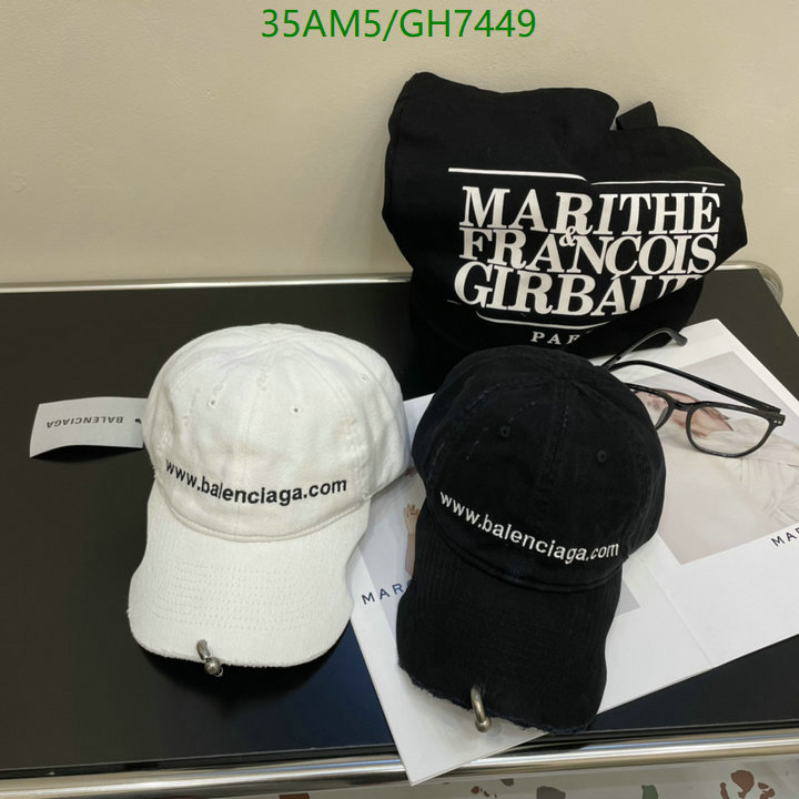 Balenciaga-Cap(Hat) Code: GH7449 $: 35USD