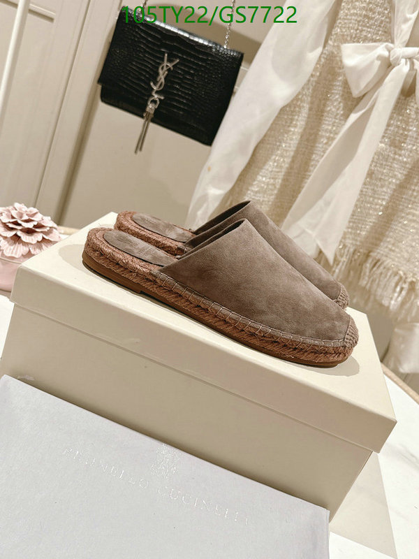 Brunello Cucinelli-Women Shoes Code: GS7722 $: 105USD