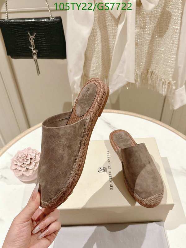 Brunello Cucinelli-Women Shoes Code: GS7722 $: 105USD