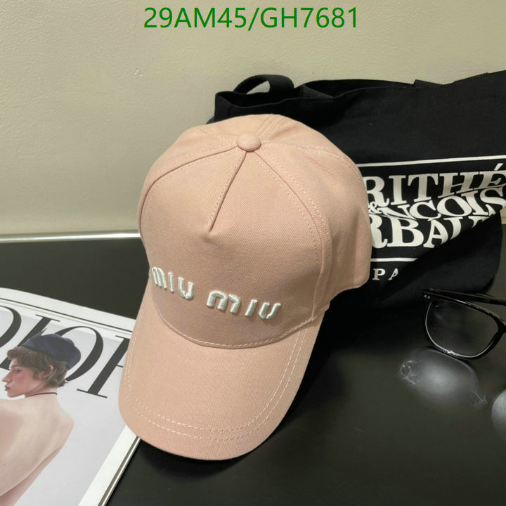 Miu Miu-Cap(Hat) Code: GH7681 $: 29USD