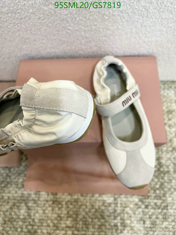 Miu Miu-Women Shoes Code: GS7819 $: 95USD