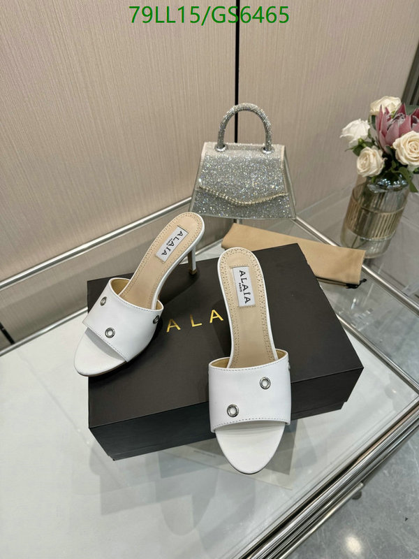 ALAIA-Women Shoes Code: GS6465 $: 79USD