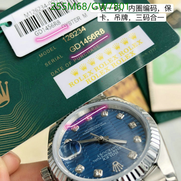 Rolex-Watch-Mirror Quality Code: GW7801 $: 255USD