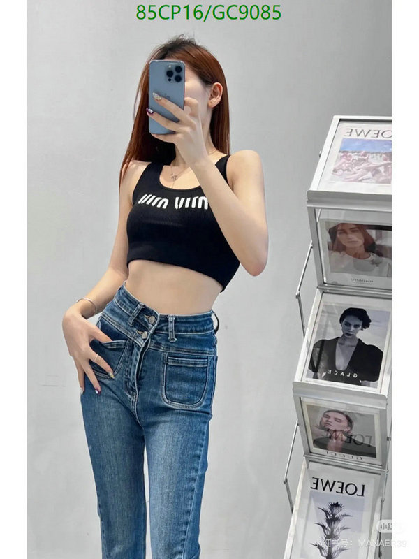 MIUMIU-Clothing Code: GC9085 $: 85USD
