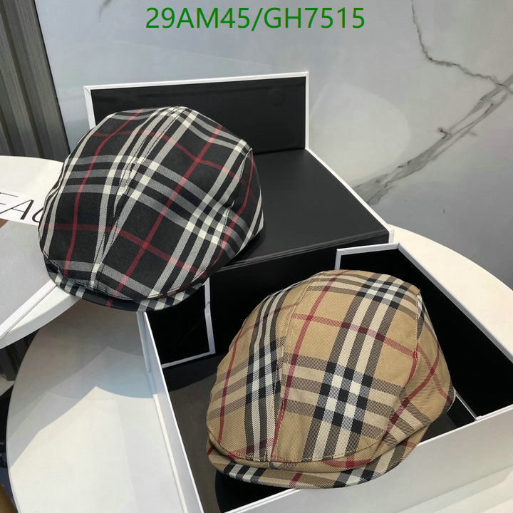 Burberry-Cap(Hat) Code: GH7515 $: 29USD