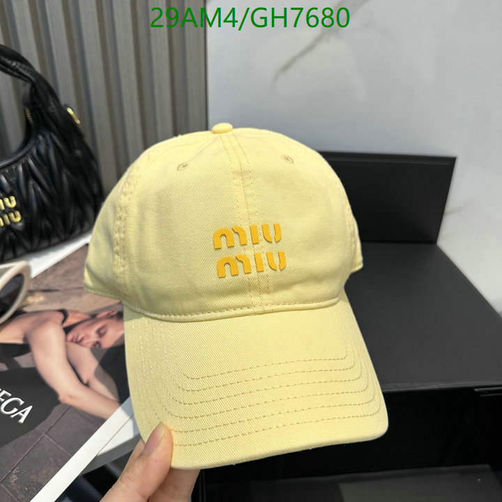 Miu Miu-Cap(Hat) Code: GH7680 $: 29USD