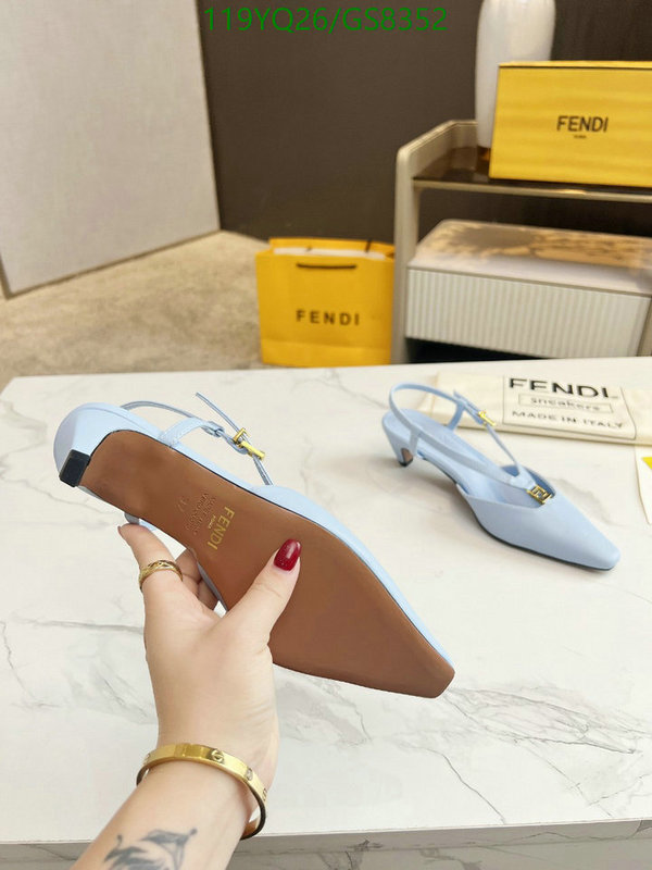 Fendi-Women Shoes Code: GS8352 $: 119USD