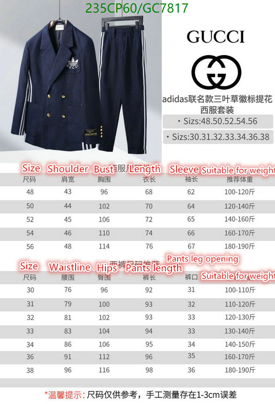 Gucci-Clothing Code: GC7817