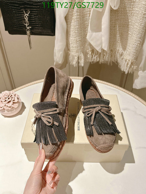 Brunello Cucinelli-Women Shoes Code: GS7729 $: 119USD