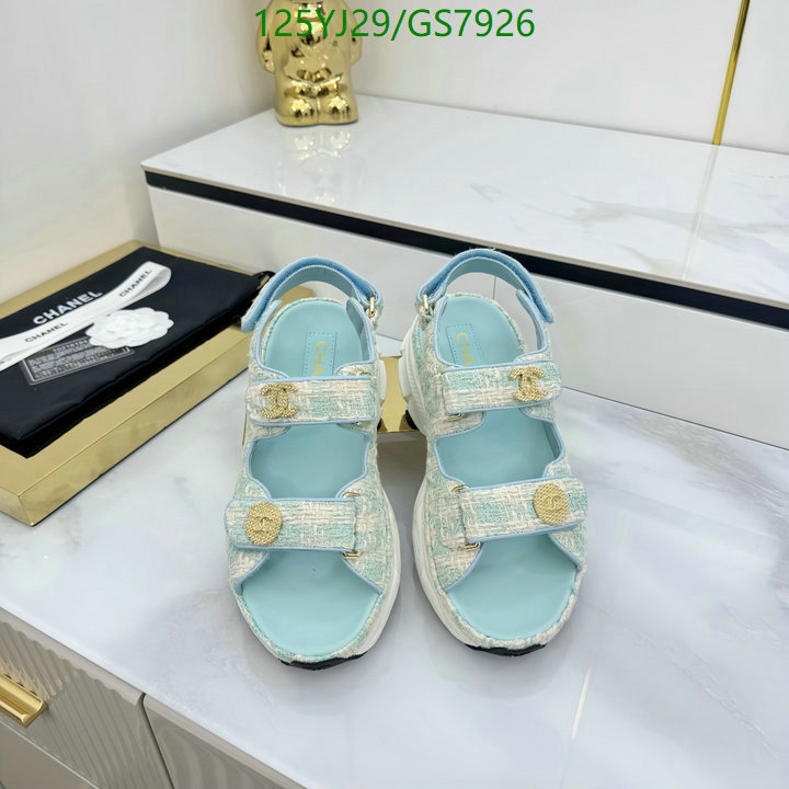 Chanel-Women Shoes Code: GS7926 $: 125USD