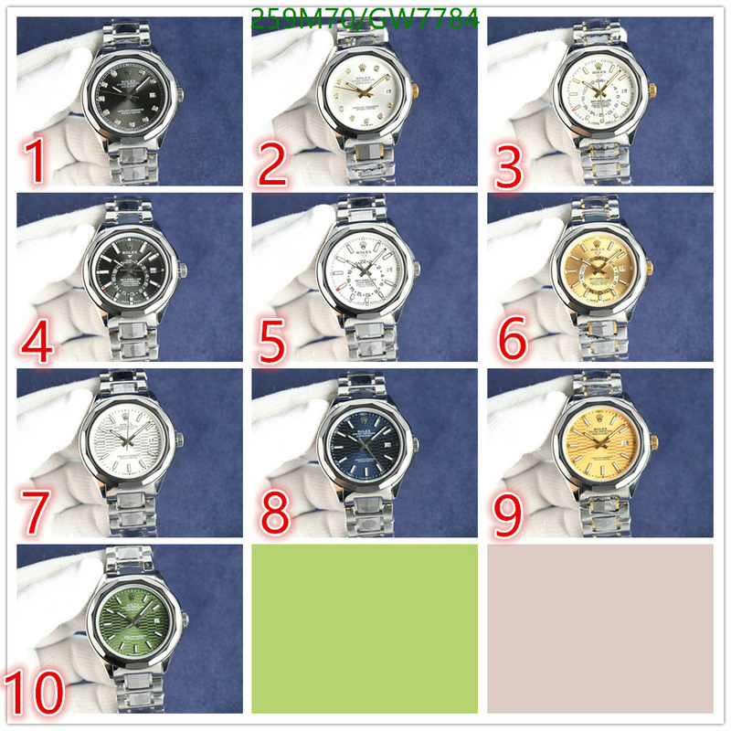 Rolex-Watch-Mirror Quality Code: GW7784 $: 259USD