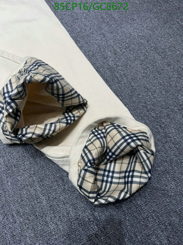 Burberry-Clothing Code: GC8672 $: 85USD