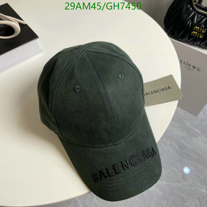 Balenciaga-Cap(Hat) Code: GH7450 $: 29USD