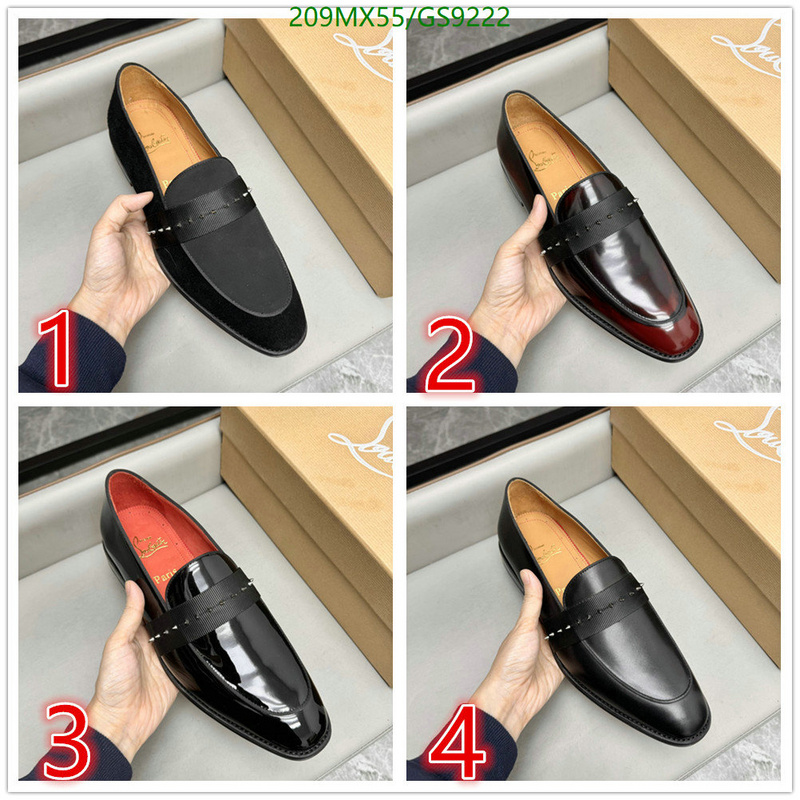 Christian Louboutin-Men shoes Code: GS9222 $: 209USD