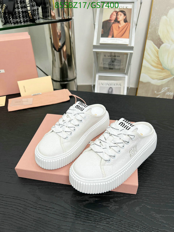 Miu Miu-Women Shoes Code: GS7400 $: 85USD