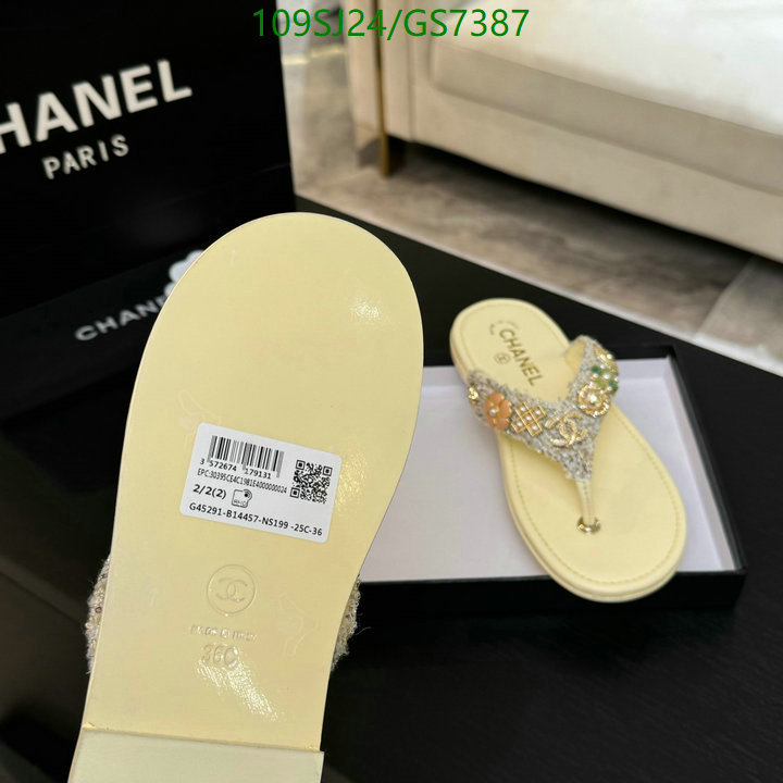 Chanel-Women Shoes Code: GS7387 $: 109USD