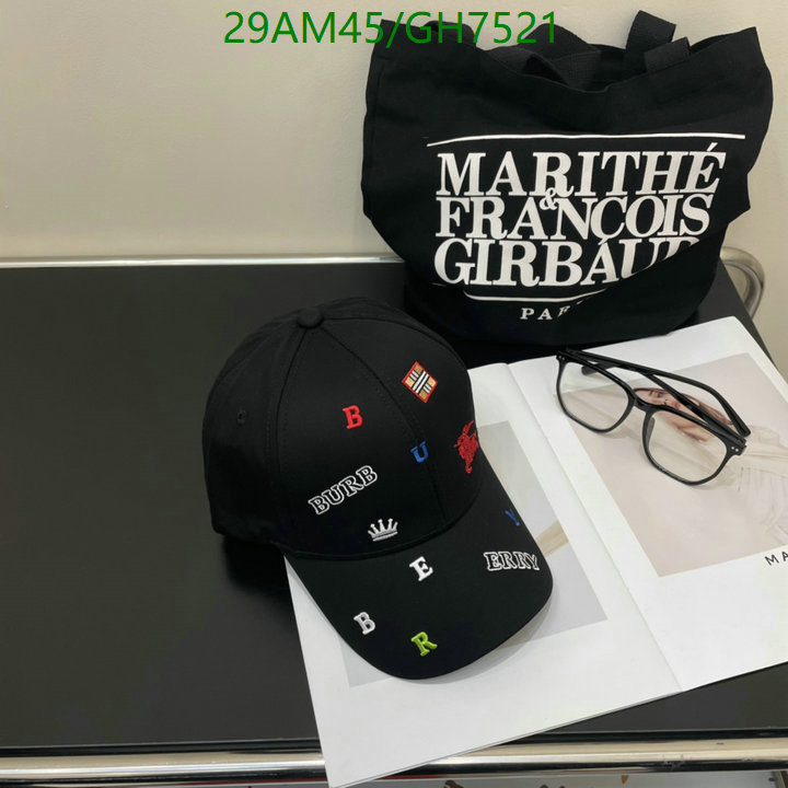 Burberry-Cap(Hat) Code: GH7521 $: 29USD