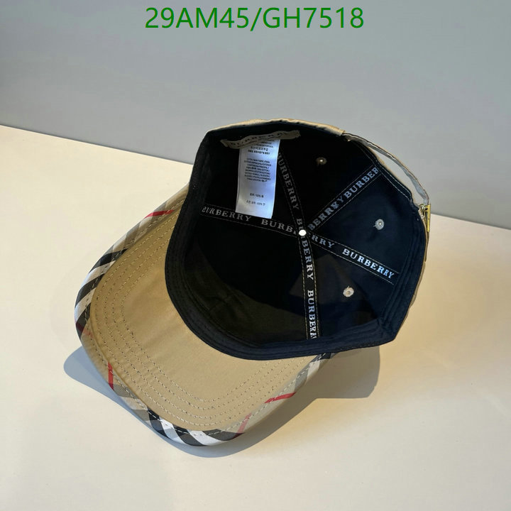 Burberry-Cap(Hat) Code: GH7518 $: 29USD