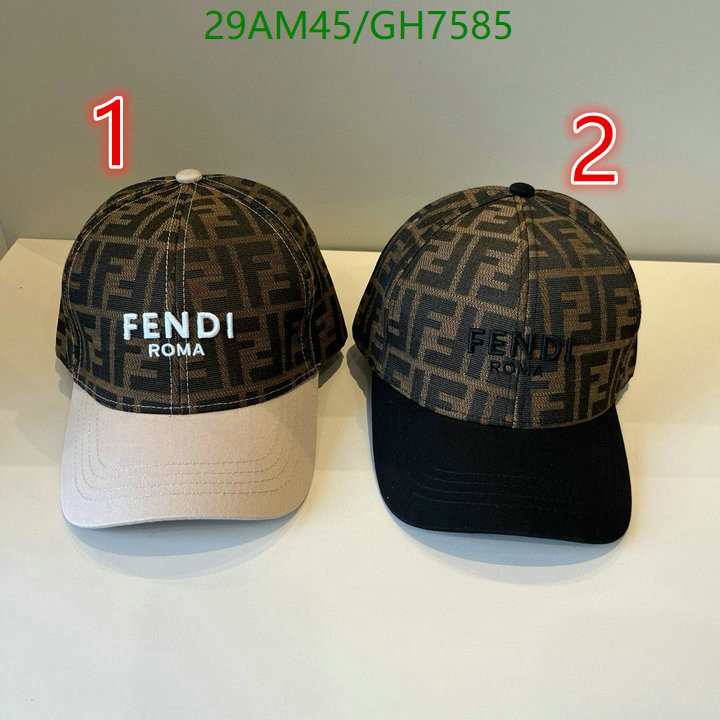 Fendi-Cap(Hat) Code: GH7585 $: 29USD