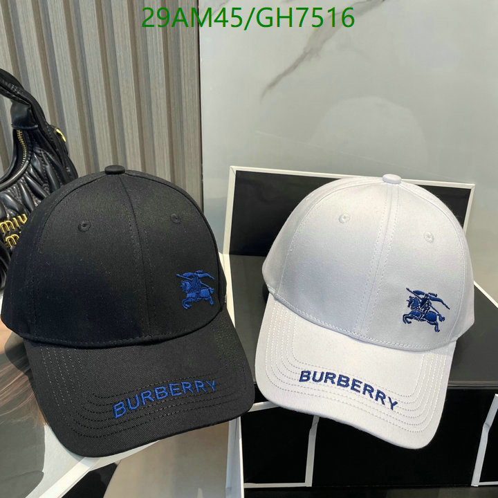 Burberry-Cap(Hat) Code: GH7516 $: 29USD