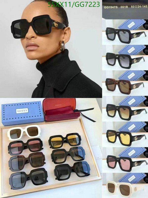 Gucci-Glasses Code: GG7223 $: 55USD
