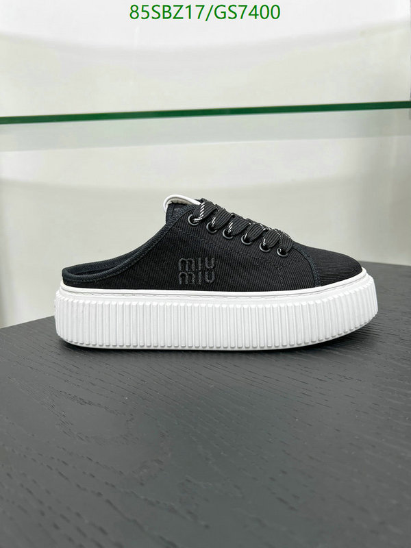 Miu Miu-Women Shoes Code: GS7400 $: 85USD