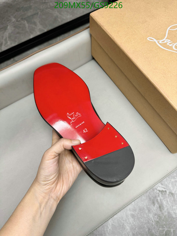 Christian Louboutin-Men shoes Code: GS9226 $: 209USD