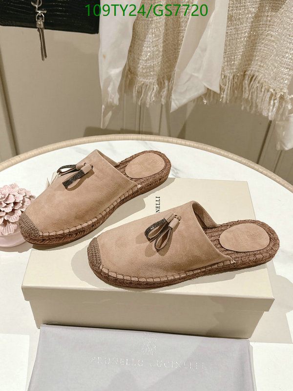 Brunello Cucinelli-Women Shoes Code: GS7720 $: 109USD
