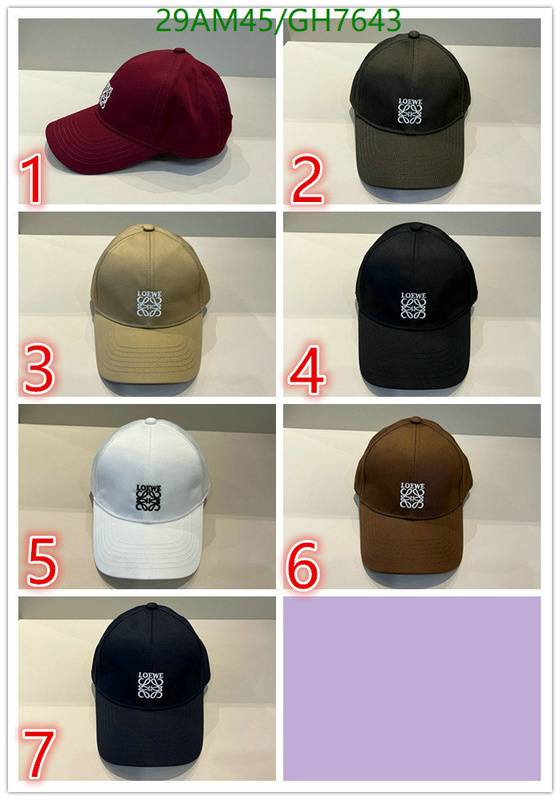 Loewe-Cap(Hat) Code: GH7643 $: 29USD