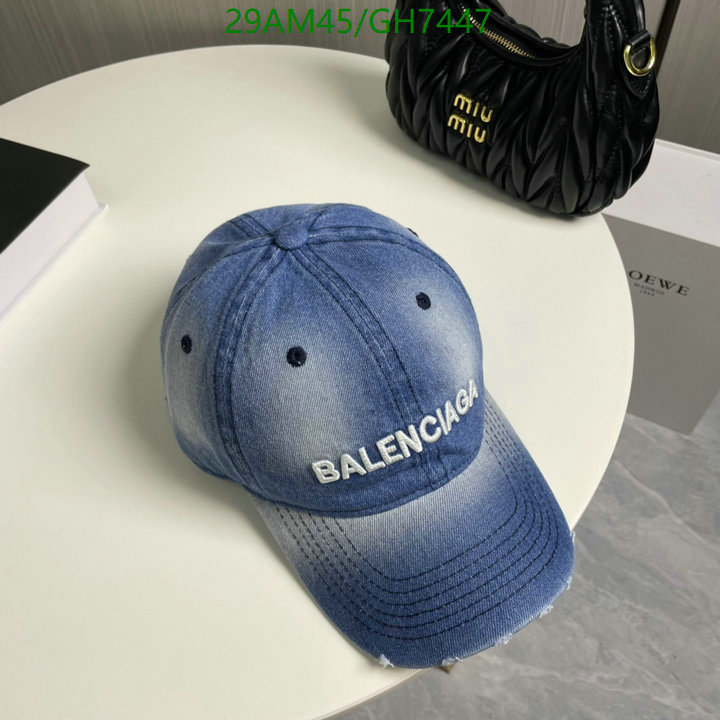Balenciaga-Cap(Hat) Code: GH7447 $: 29USD
