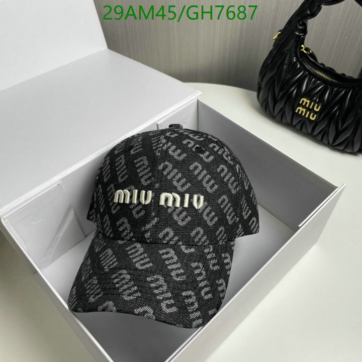 Miu Miu-Cap(Hat) Code: GH7687 $: 29USD