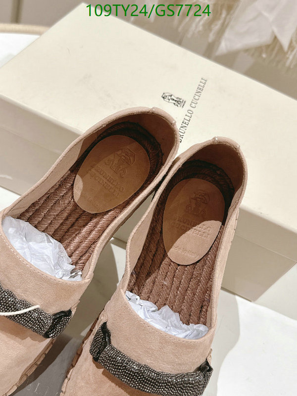 Brunello Cucinelli-Women Shoes Code: GS7724 $: 109USD